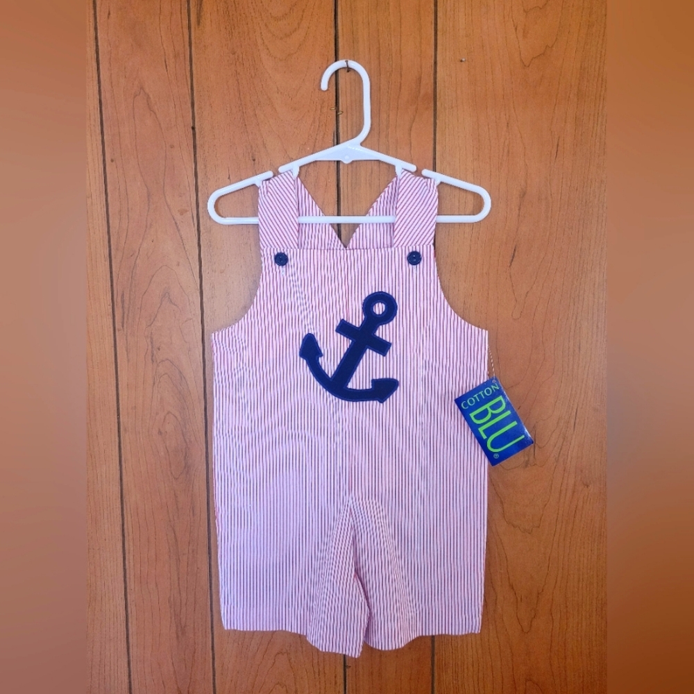 Cotton Blu shortalls